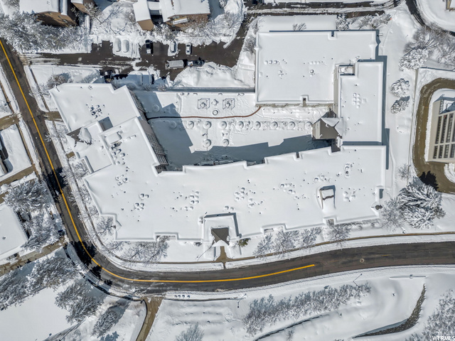 Aerial view of the gorgeous property