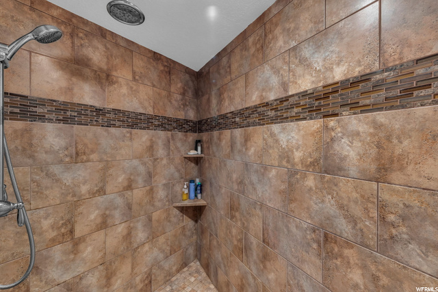 Huge walk-in shower