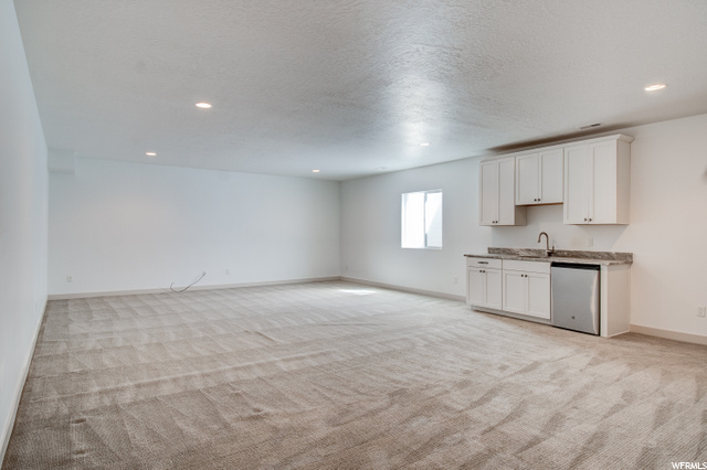 large basement finished