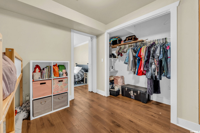 Closet in flex bonus room