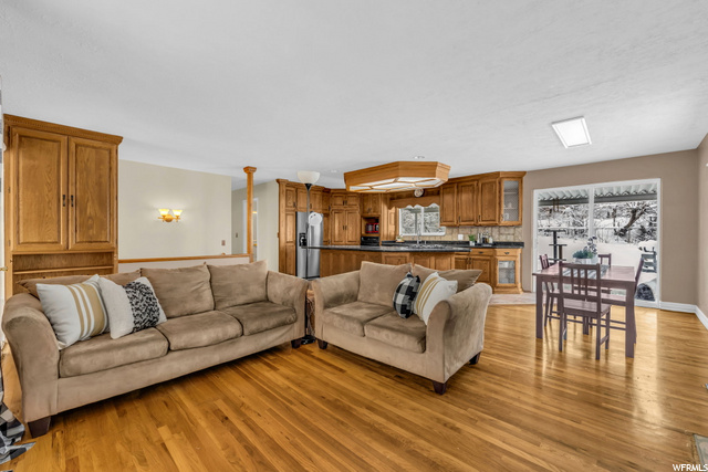 Built in cabinetry for more storage