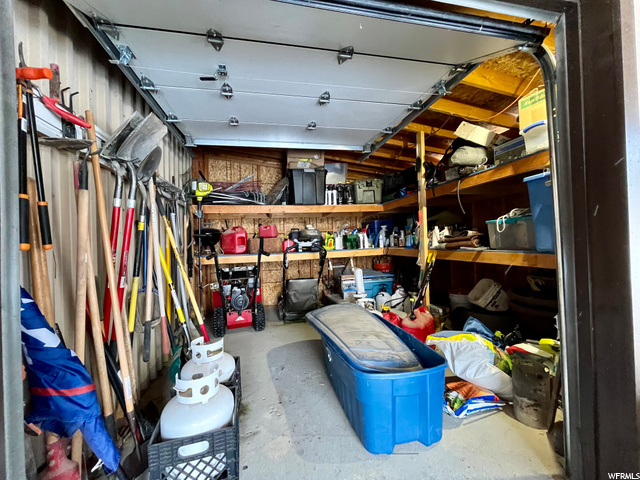 Yard Tool Storage