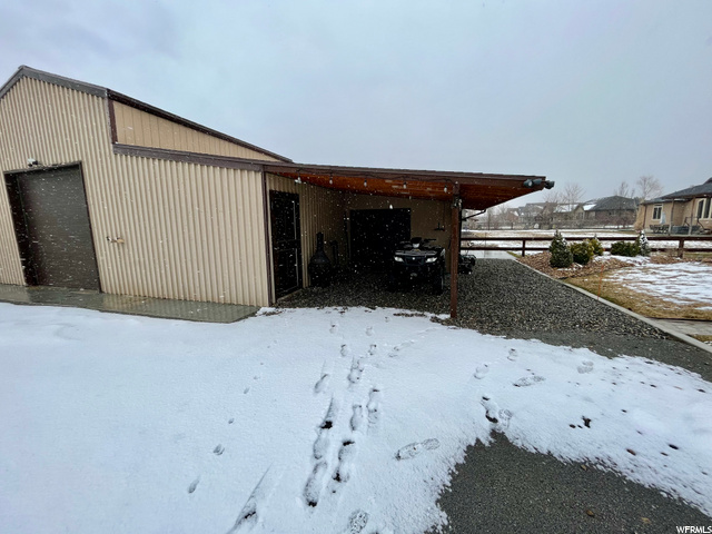 Shop, Covered Parking & Lawn Tool Storage
