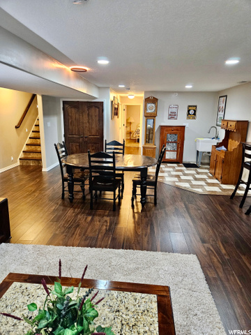 Theater/Bar/Kitchenette Area