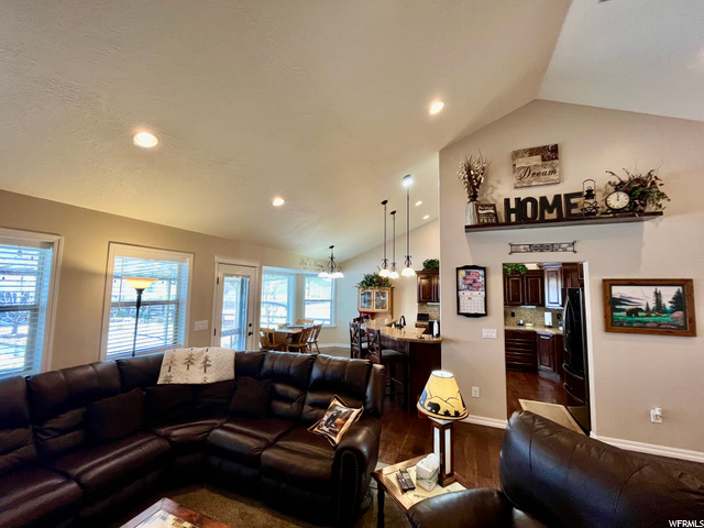 Living Room & Dining Area