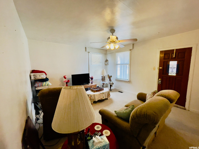 Living room front door