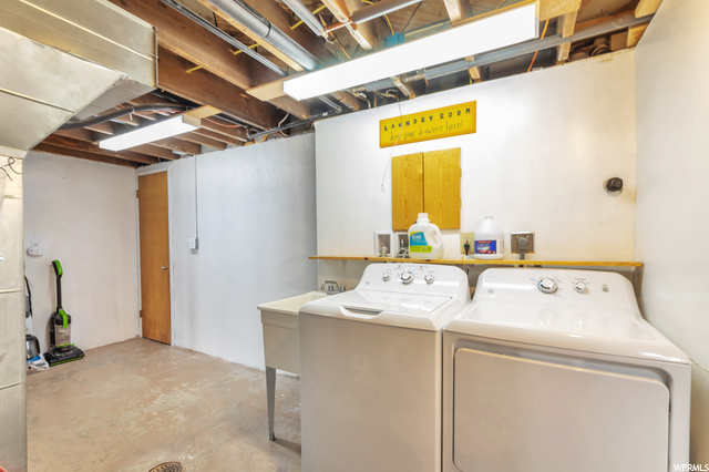 Basement Laundry