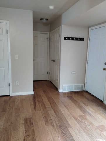 Hall from kitchen to 1/2 bath and pantry
