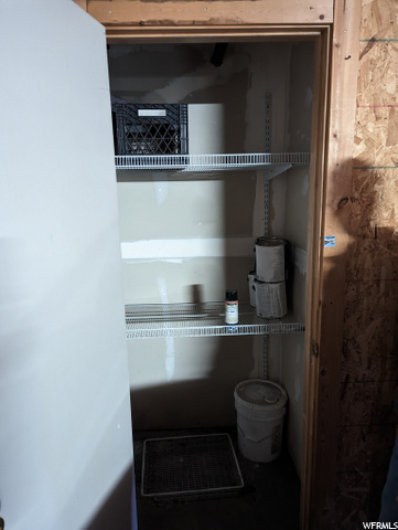 Storage Closet in Garage