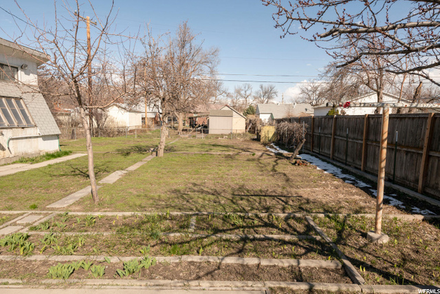 Private backyard and fully fenced