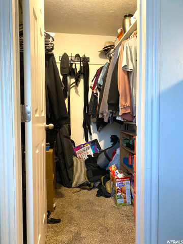 Master bedroom walk-in closet