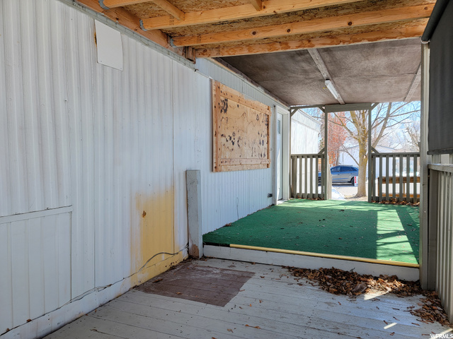 Covered Deck