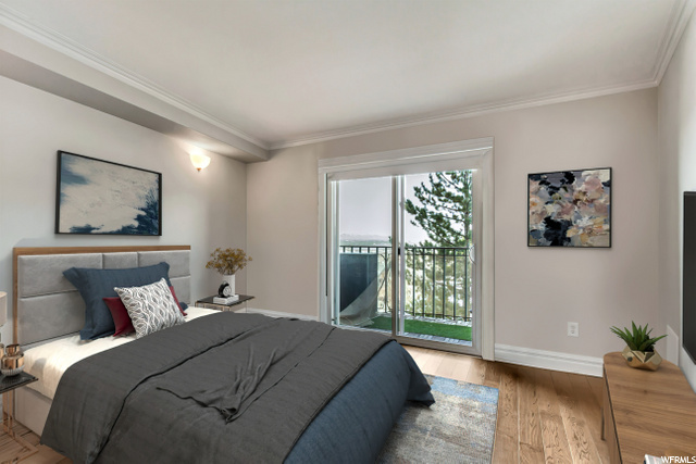VR staged second bedroom