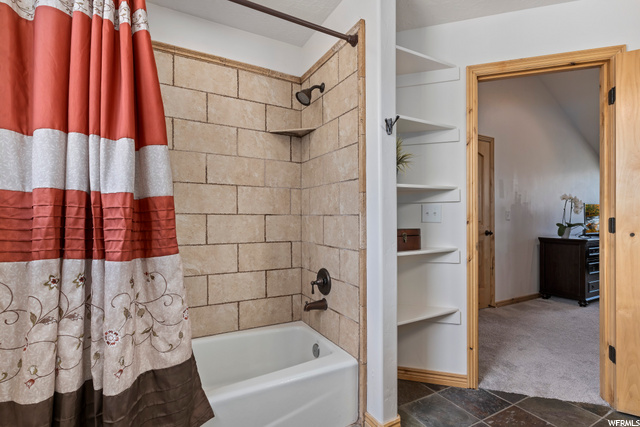 Private Master Bathroom is beautifully finished.