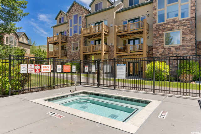 The complex has several year-round spas.