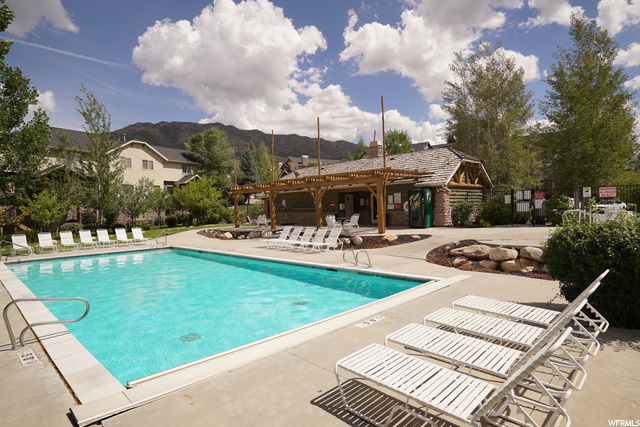 Enjoy the heated pool.