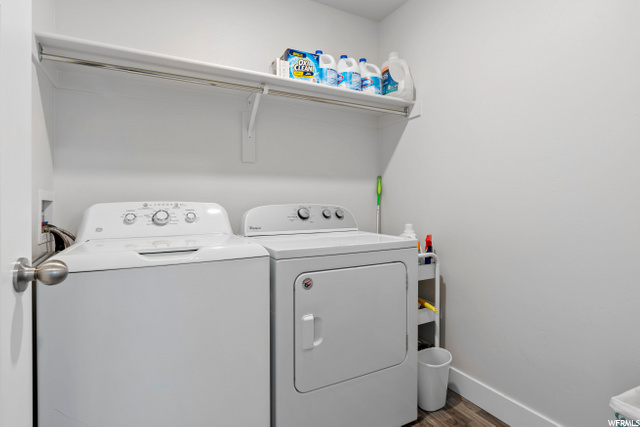 Second Floor Laundry up with Bedrooms