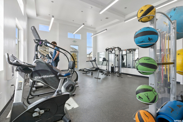Exercise Room in Clubhouse