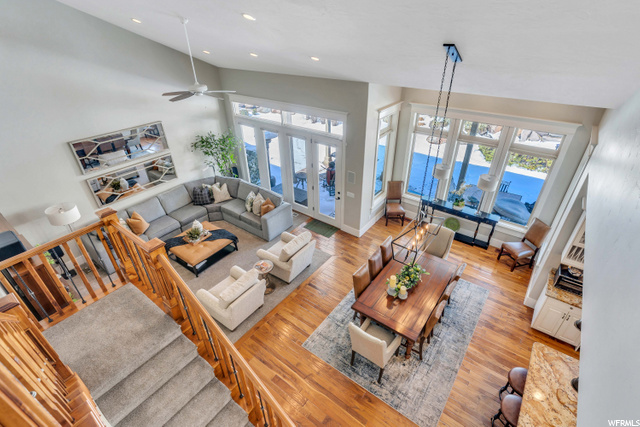 Vaulted Ceiling Large Windows