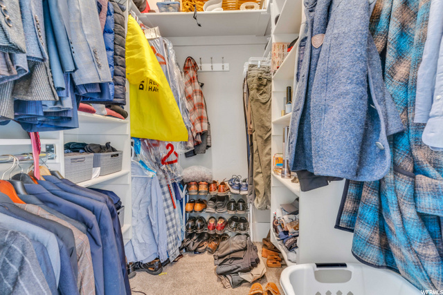 Spacious His Closet