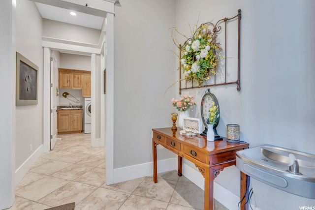 Mud Room with Water Fountain