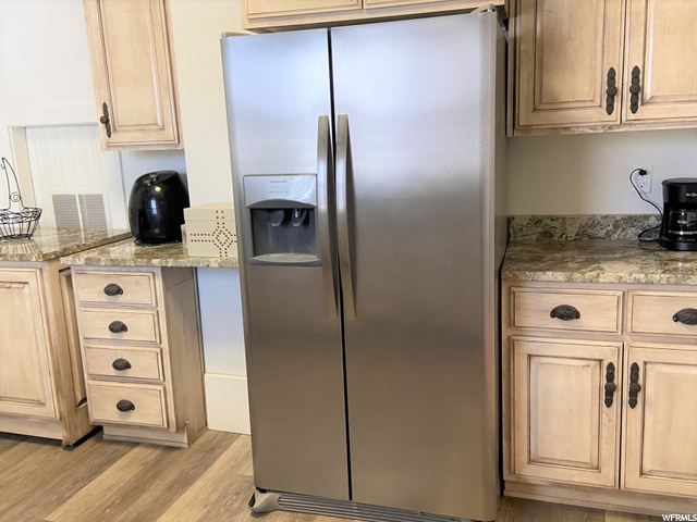 Fridge included