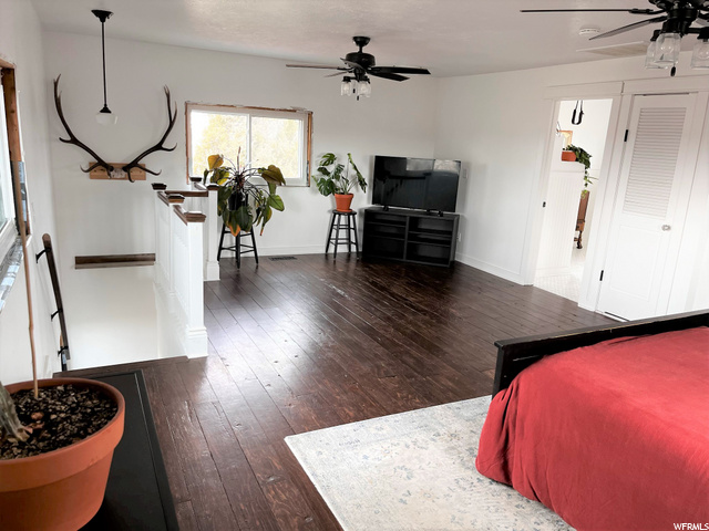 Updated Master Bedroom Upper Level