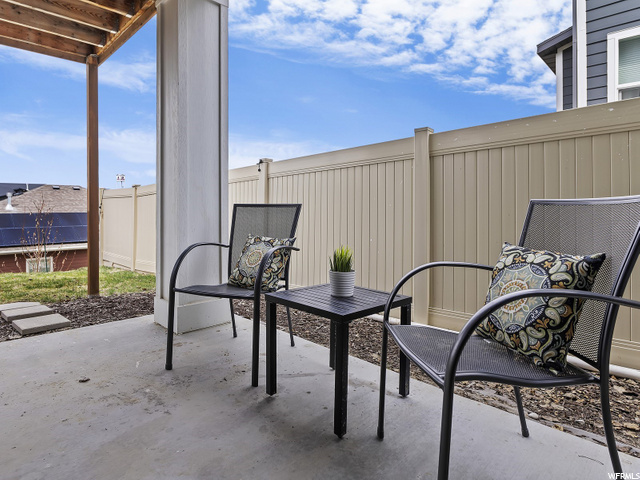 Lower level patio