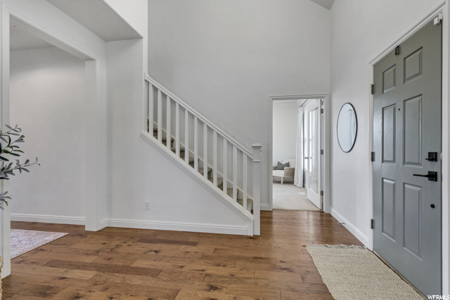 Two story entry