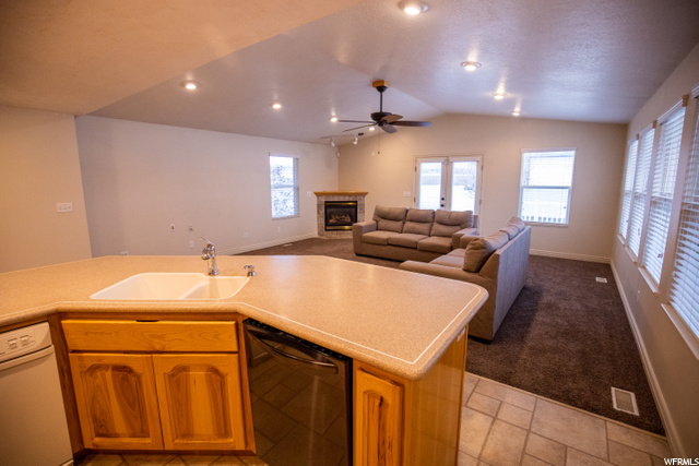 View of Great Room From Kitchen