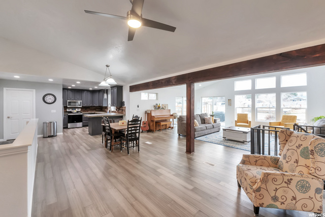 Dining Area and Kitchen