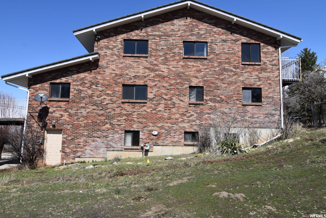 West side of home