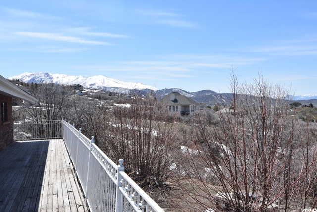 Deck on North side of home