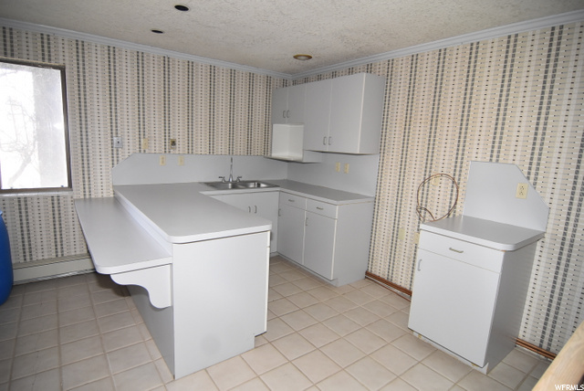 Basement kitchenette