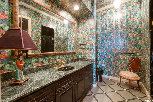 Second Master Bath on Lower Level