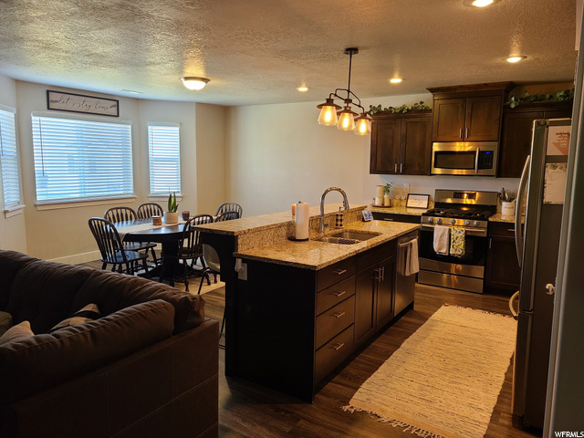 Dining and kitchen