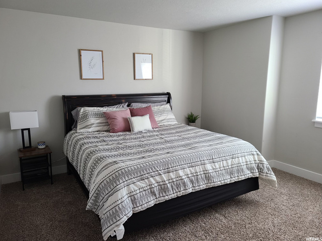 Large second bedroom with walk in closet