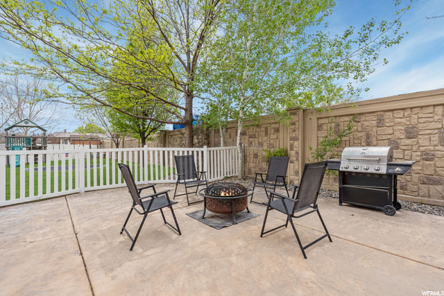 Large Patio for Entertaining