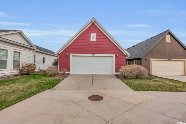 Garage & back of home