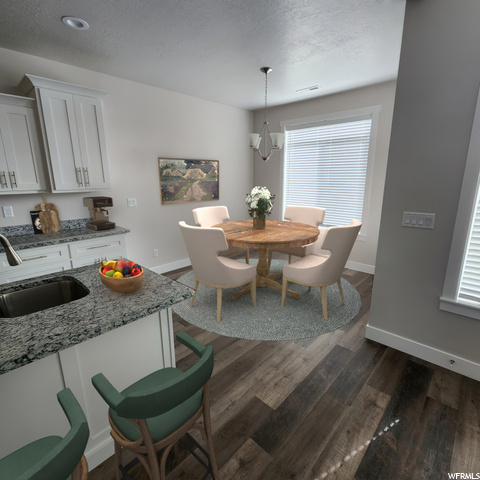 Dining Room virtually staged