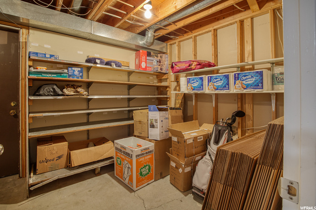 Basement Storage