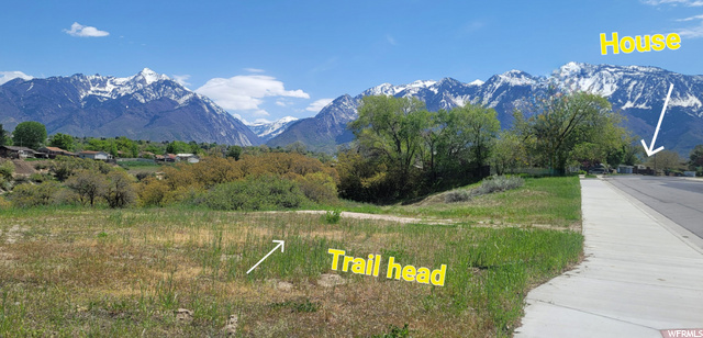 trail head is 5 houses away!