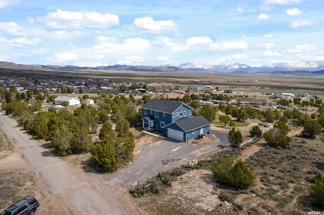 Arial view of home.