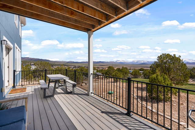 Endless views from the deck