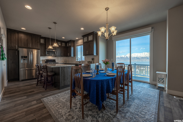 Kitchen and dining