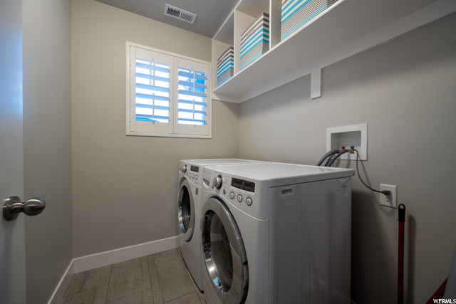Upstairs laundry
