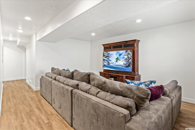 Downstairs family room