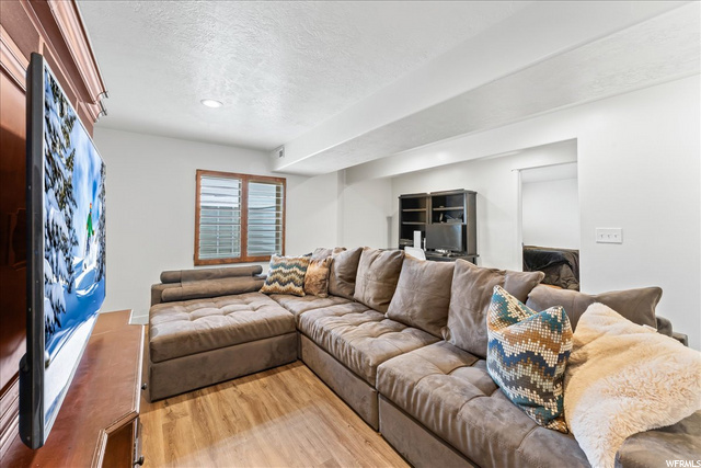 Downstairs family room