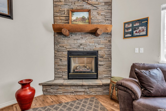 Enjoy time by the fireplace