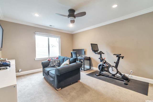 Lower Level Bedroom #2/ Exercise Room